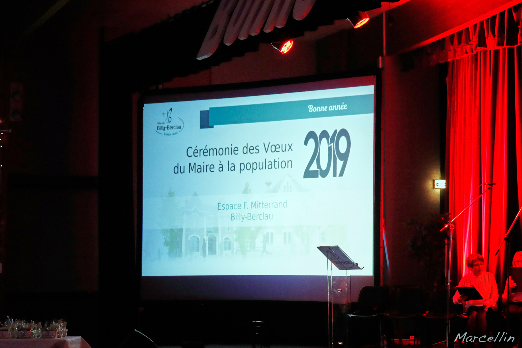 Cérémonie des vœux 2019 du maire de Billy Berclau